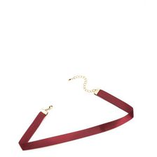 Bijuterii Femei CheapChic Smooth Move Ribbon Choker Wine
