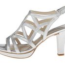 Incaltaminte Femei Naturalizer Danya Soft Silver Crosshatch Shiny