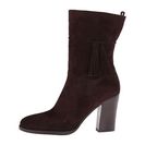 Incaltaminte Femei Marc Fisher LTD Mara Dark Brown Silk Velour