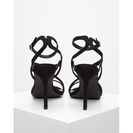 Incaltaminte Femei Forever21 Curved Strap Stiletto Sandals Black