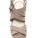 Incaltaminte Femei Kenneth Cole New York Corbin Platform Wedge Sandal Light Grey
