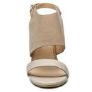 Incaltaminte Femei CL By Laundry Baja Wedge Sandal Gold MetallicTan