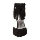 Incaltaminte Femei Stuart Weitzman Fringelica Black Suede