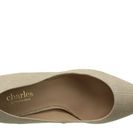 Incaltaminte Femei Charles by Charles David Plateau Tan Linen