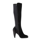 Incaltaminte Femei Frye Mikaela Stretch Tall Black Oiled Suede