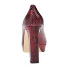 Incaltaminte Femei Diane Von Furstenberg Michelle Oxblood Embossed Python