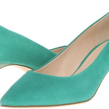 Nine West Xeena Green Suede