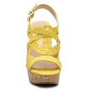 Incaltaminte Femei GUESS Tabetha Wedge Sandal Yellow