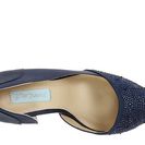 Incaltaminte Femei Betsey Johnson Band Navy Satin