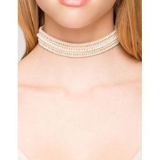 Bijuterii Femei CheapChic Lita Beaded Choker Ivory