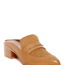 Incaltaminte Femei Donald J Pliner Deni Genuine Calf Hair Clog CAMEL