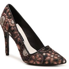 Incaltaminte Femei Alice Olivia Dina Embroidered Pump BlackPink