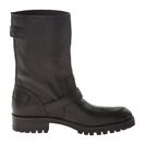 Incaltaminte Femei Pierre Balmain Leather Moto Boot With Buckles Black
