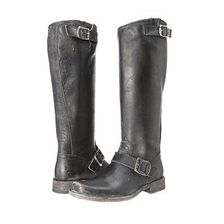 Incaltaminte Femei Frye Smith Engineer Tall Black Stone Wash