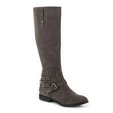 Incaltaminte Femei Marc Fisher Arbor Wide Calf Riding Boot Grey