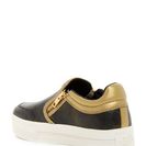 Incaltaminte Femei Ash Jordy Zip Platform Sneaker ARMY-ANT GOLD