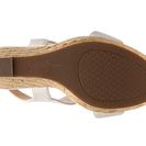 Incaltaminte Femei Jessica Simpson Jeisha Leather Wedge Sandal White