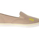 Incaltaminte Femei LAUREN Ralph Lauren Janis KhakiYellow Canvas Embossed Critters