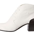 Incaltaminte Femei Costume National 45mm Lace-Up Bootie White
