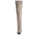 Incaltaminte Femei GUESS Simplee Over-The-Knee Boots light gray fabric