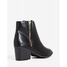 Incaltaminte Femei CheapChic Risky Behavior Bootie Black