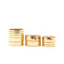 Bijuterii Femei Forever21 Cutout Midi Ring Set Gold