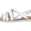 Incaltaminte Femei ECCO Dagmar Cross Sandal Light Silver