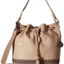 The Sak Ukiah Small Drawstring Taupe Chain