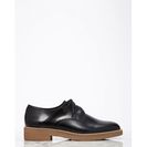 Incaltaminte Femei Forever21 Metallic Faux Patent Oxfords Black