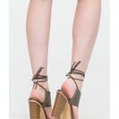 Incaltaminte Femei CheapChic New Junction Faux Leather Chunky Heels Olive