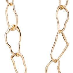 Natasha Accessories Large Link Chain Necklace GOLD