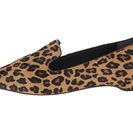 Incaltaminte Femei Rockport Total Motion 30mm Hidden Wedge Smoking Loafer Brown Leopard Hair On