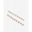 Bijuterii Femei CheapChic Khalika Rhinestone Dotted Drop Earring Met Gold