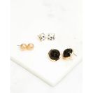 Bijuterii Femei CheapChic Love In The Air Earring Set Black Ptrn