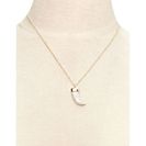 Bijuterii Femei Forever21 Rhinestone Tooth Necklace Goldclear