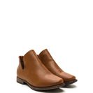 Incaltaminte Femei CheapChic The Down Low Faux Leather Booties Chestnut