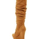 Incaltaminte Femei Michael Antonio Eastin-Sue2 Wedge Boot NATURAL