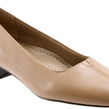 Trotters Doris Taupe Soft Kid