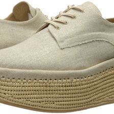 Stuart Weitzman Kent Gold Summer Linen