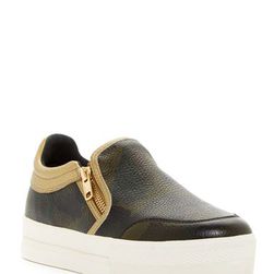 Incaltaminte Femei Ash Jordy Zip Platform Sneaker ARMY-ANT GOLD