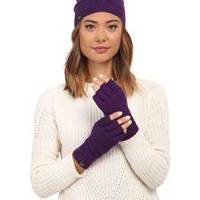 UGG Classic Sequin Trimmed Beanie and Tech Fingerless Set Bilberry Multi