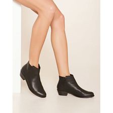 Incaltaminte Femei Forever21 Faux Leather Chelsea Boots Black