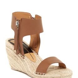 Incaltaminte Femei Dolce Vita Gisele Wedge Sandal CARAMEL LEATHER