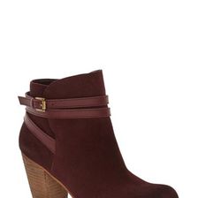 Incaltaminte Femei BP Tandem Bootie BURGUNDY SUEDE