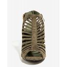 Incaltaminte Femei CheapChic Dare Devil Bootie Olive