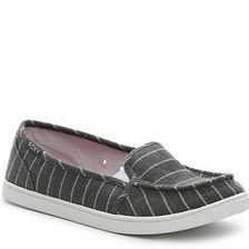 Incaltaminte Femei Roxy Minnow Pinstripe Sport Flat Grey