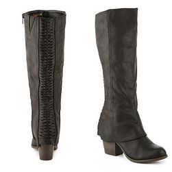 Incaltaminte Femei Fergalicious Lundry Wide Calf Boot Black