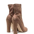 Incaltaminte Femei CheapChic Post Modern Peep-toe Booties Taupe