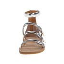 Incaltaminte Femei Marc by Marc Jacobs Seditionary Flat Sandal Silver
