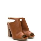 Incaltaminte Femei CheapChic Subtle Art Ankle Strap Mule Booties Whisky